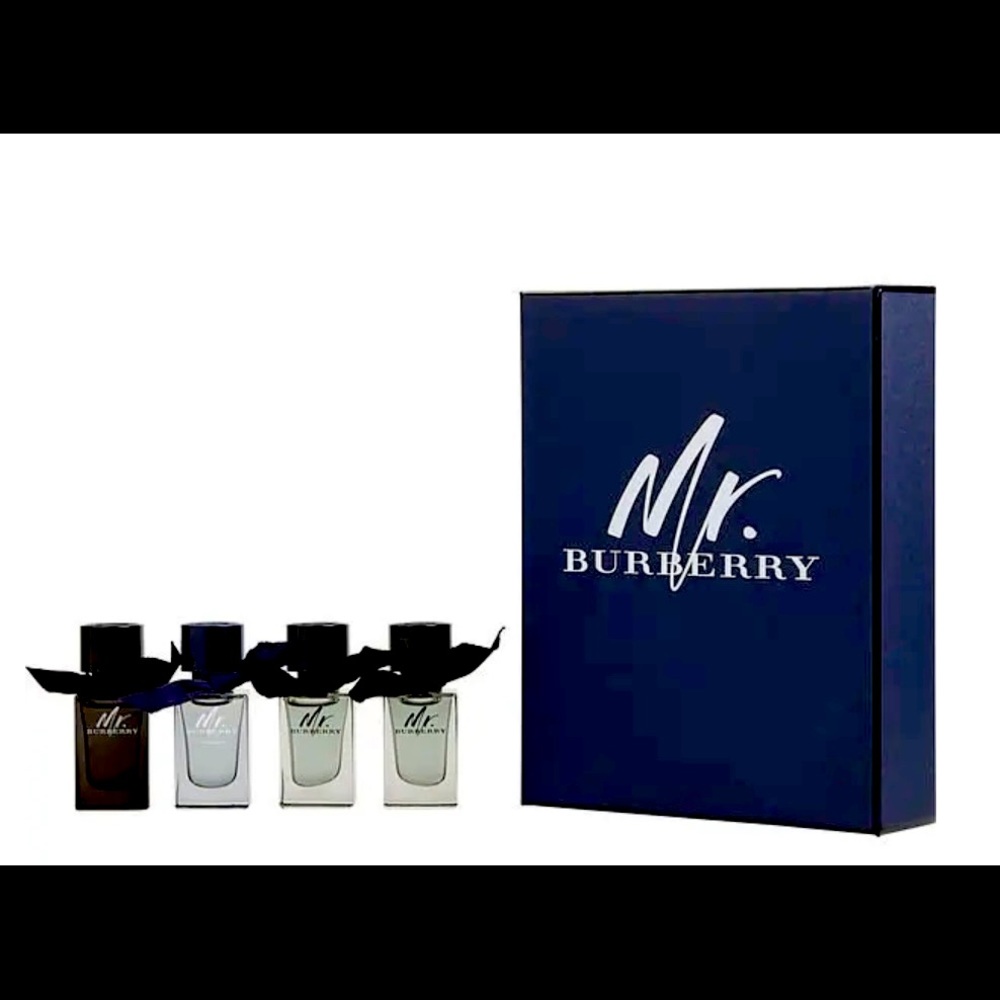 Mr. Burberry set of mini Colognes